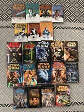 Star Wars Book lot Of 22 Fate Of The Jedi Darth Bane + Hardcover W/ Dust Cover