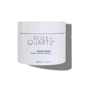 ROSE + QUARTZ Muse Mask - Hydrating & Silicone-Free Hair Treatment - 5 oz - NEW - Picture 1 of 3