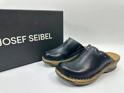 Josef Seibel Catalonia Clogs Black EU 37 US 6 - 6.5 - Image 1 of 4