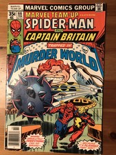 Marvel Team-Up #66 Marvel Comics 1978 Spider-Man & Captain Britain
