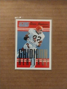 2015 Score Gridiron Heritage Cleveland Browns #16 Ozzie Newsome HOF - Picture 1 of 2