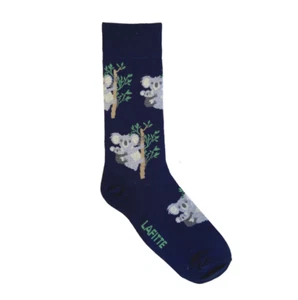 845095 KOALA ENDANGERED ANIMALS RANGE LAFITTE BAMBOO SOCKS MENS SIZE AU 6-11 - Picture 1 of 1
