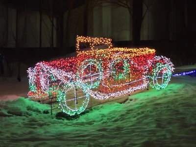 Festive Frames Christmas Lifesize  Display Framework Full Kit including lights - Image 1 of 4