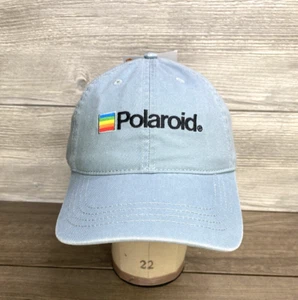 Polaroid Adjustable Baseball Hat NWT Blue - Picture 1 of 7