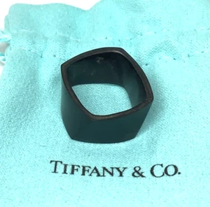 Anillo de par de madera ancho Frank Gehry para Tiffany, tamaño 5,5 - Imagen 1 de 10