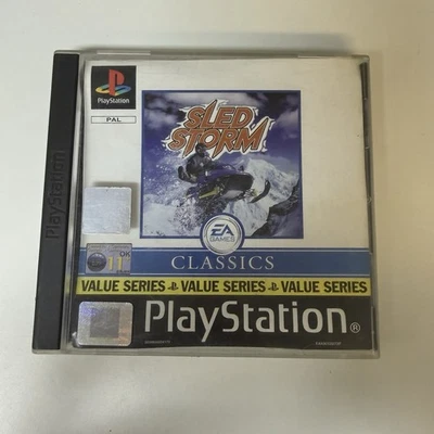 Sled Storm - Playstation 1 - Ps1 - With Manual Complete Free Shipping Included! - image 1 of 4
