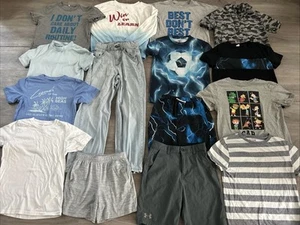Boys Clothing Lot, Size 8, 16 Items, Under Armour, Cat & Jack, Gap, Buzz Cuts - Picture 1 of 20