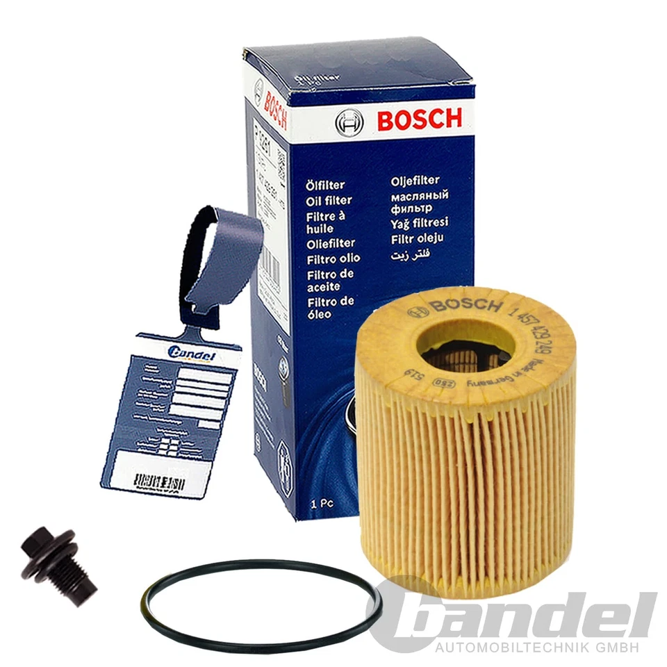 Bosch Filtro Ölfilterwechselkit Apto para Land Rover Defender 2.2+ 2.4Td 122PS - Imagen 1 de 4