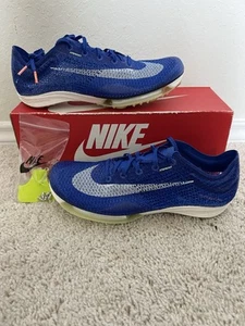 Nike Air Zoom Victory Racer Blue Track Spikes CD4385-400 Size 8.5 New - Picture 1 of 9