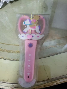Neu Vintage Sanrio Schere Teddy Karussell mit Etui & Deckel 1986 92 selten ANSEHEN! - Bild 1 von 4