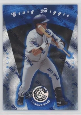 1997 Pinnacle 全认证白金蓝色缺失序列号 Craig Biggio — 第 1/2 张图片
