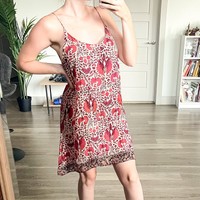 drape maxi dress