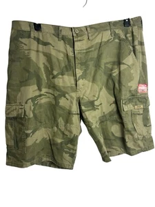 Wrangler Mens Camo Cargo Shorts Size 44 Camouflage Utility Tech Pocket 60SFWG8 - Picture 1 of 8