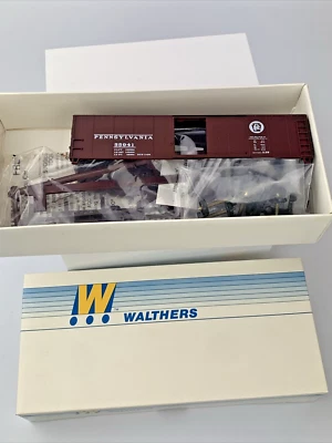 Walthers 932-2051A Pennsylvania PRR HO Scale X-29 40' Steel Boxcar NIB - Image 1 of 3
