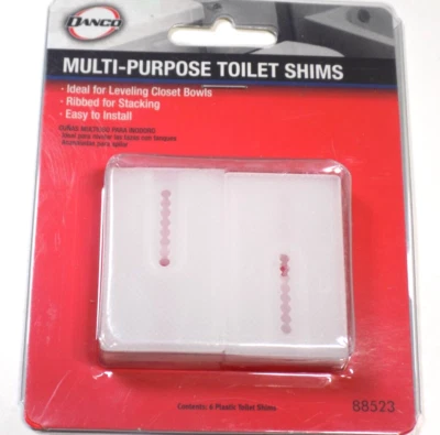 Toilet Shims - Multi-Purpose Danco - MPN - 88523 - Level Toilets  Pkg of 6 Shims - Image 1 of 4