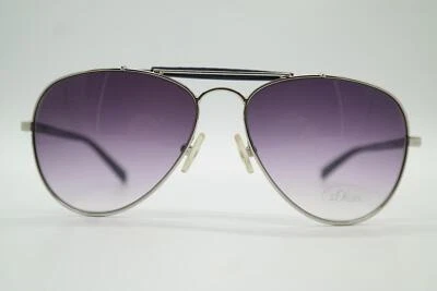 Sunglasses s.Oliver 98825 silver blue oval sunglasses eyewear New - Image 1 of 4