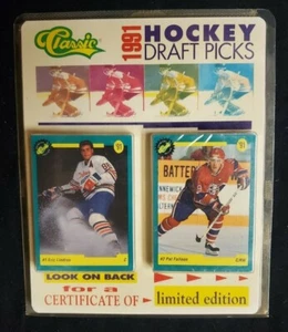 1991 NHL HOCKEY DRAFT PICKS SET / Classic Limited Edition Trading Cards - Picture 1 of 2