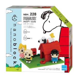 Nanoblock NBH_228 PEANUTS Snoopy House Miniature Set | Japanese Collectible Toy - Picture 1 of 6