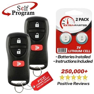 2 For 2008 2009 2010 2011 2012 2013 Nissan Pathfinder Remote Key Fob - Picture 1 of 7