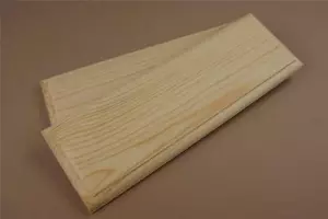 2x 50cm Holz PLAKETTE HÄNGEND WAND TÜR Uni SCHILD HAUS Blanko ZIMMER (X93-LANG) - Bild 1 von 6