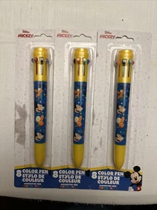 Disney Junior Mickey Mouse 6 Farben Tintenstifte, 3er Set! Neu - Bild 1 von 3