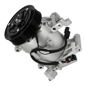 AC Compressor & Clutch For Honda Civic L4 2016-2021 388105BAA03 110mm Pulley - Picture 1 of 12