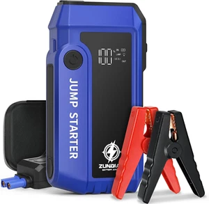 3000A Car Battery Jump Starter Power Bank, 12V Portable Car Jump Starter with... - Picture 1 of 12