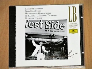 2xCD Leonard Bernstein - West Side Story Highlights Jose Carreras Kiri Te Kanawa - Bild 1 von 2