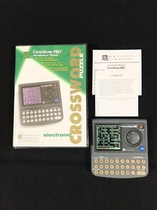 Oregon Scientific LB1000B CROSSWORD PRO Handheld Portable Electronic Game - Picture 1 of 6