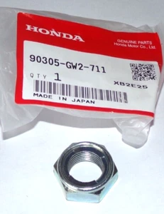HONDA CRF150R CRF 150R CRF150 EJE DE RUEDA TRASERA TUERCA DE BLOQUEO 90305-GW2-711 - Imagen 1 de 3