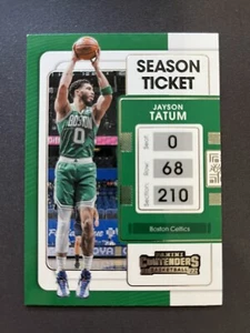 JAYSON TATUM 2021-22 Panini Contenders NBA Season Ticket #44 Boston Celtics - Picture 1 of 2