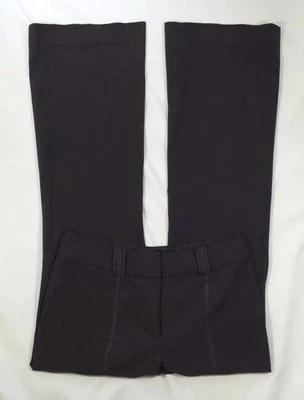 Pantalones de vestir para mujer Reba gris carbón metálico puntada plateada-talla 6 Foto 1 de 3