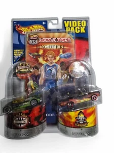 Hot Wheels Highway 35 Video Pack World Race King Fire Ballistik Scorchers 1/64 - Picture 1 of 2