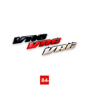 VW Golf 3 Vento VR6 Emblem Kühlergrill Front 1H6853679 Corrado T4 - Bild 1 von 8