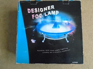 Designer Fog (mist & subtle lighting) Lamp in VGC boxed with instructions. - Picture 1 of 6