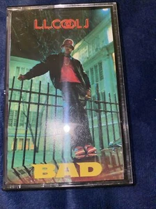 LL COOL J "BAD" BIGGER AND DEFFER Cassette Tape 1987 Rap Hip-Hop Rare - Picture 1 of 4