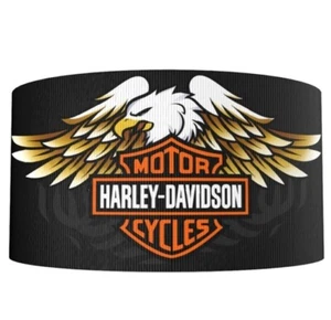 3 inch Grosgrain Ribbon HAIR BOWS WHOLESALE Eagle Motorcycle - Picture 1 of 2