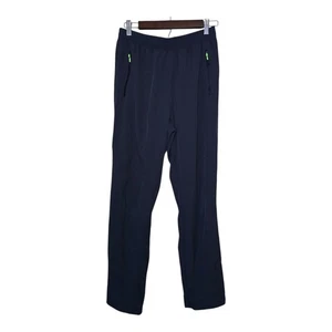 Pantalones deportivos para senderismo negros talla mediana cintura elástica deportes al aire libre para hombre  - Imagen 1 de 7