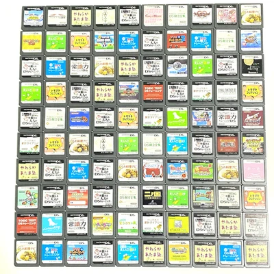 100 Game Lot Bundle 100% AUTHENTIC Japanese Mario Nintendo DS - Image 1 of 4