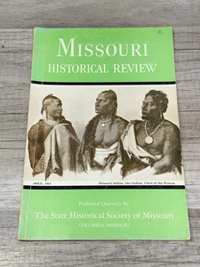 Missouri Historical Review APRIL 1961 Vintage Paperback - Picture 1 of 2