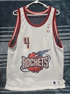 Vintage 90’s Champion Houston Rockets Charles Barkley Reversible Extra Grande 44 - Imagen 1 de 4