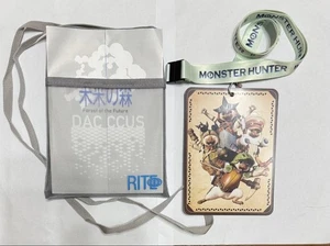 Monster Hunter Osaka Kansai Expo Strap with Future Forest Sacoche & Card Case - Picture 1 of 1