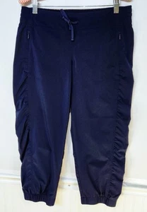 Athleta Pants Womens 8 Blue La Viva Capri Cropped Pants 63791 Casual Ladies - Picture 1 of 9