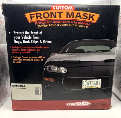 COVERCRAFT CUSTOM BLACK FRONT MASK MM43074 FOR 2002-3 NISSAN MAXIMA - Image 1 of 3
