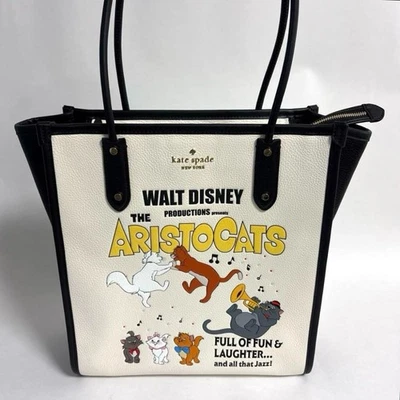 Bolso de Mano Kate Spade NUEVA YORK Disney Marie the Aristocats CAT LTD RARO con Etiqueta JPN Foto 1 de 4
