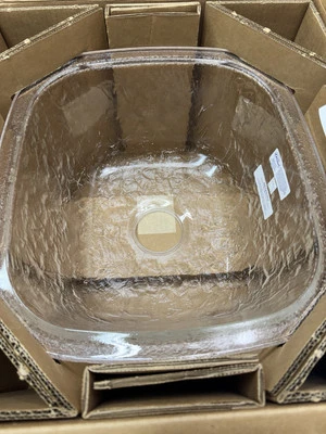 Fregadero de baño JSG Oceana Oasis en translúcido - 009-009-000 Foto 1 de 4