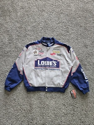Chaqueta Nascar Lowe's De Colección Talla XL Jimmy Johnson #48 Racing Nueva Foto 1 de 4
