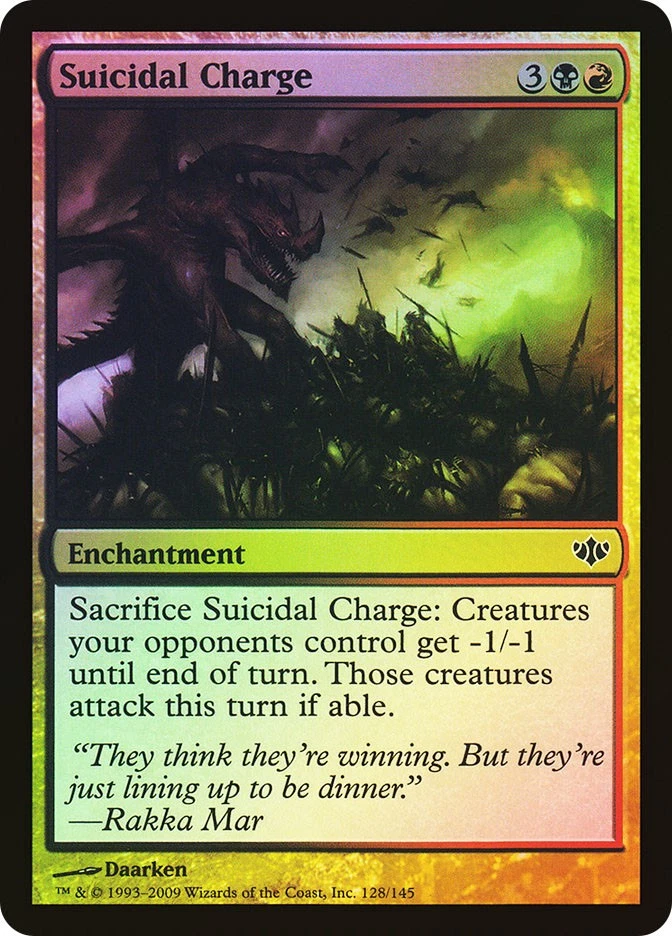 MTG FOIL Suicidal Charge  - Conflux #128 - Image 1 of 1