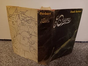 Dune - Frank Herbert 1965 2nd Print BCE HC/DJ Chilton Gutter Code 39P - Picture 1 of 7