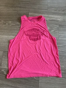 No Bull Wodapalooza Miami Shirt Medium Hot Pink Tank USA Gym Activewear - Picture 1 of 3